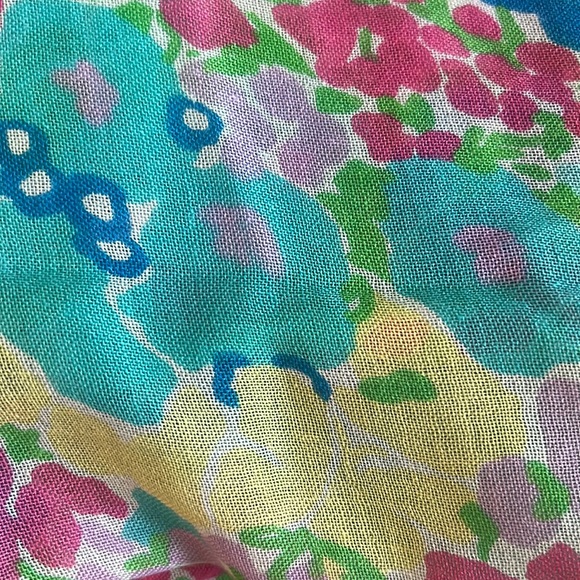 🎉HP🎉Lilly Pulitzer Murfee Silk/Cashmere Scarf - Picture 3 of 11